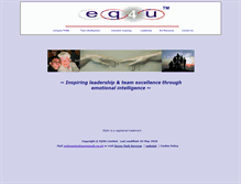 Tablet Screenshot of consultancy.eq4u.co.uk